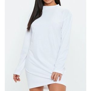 White t-shirt dress